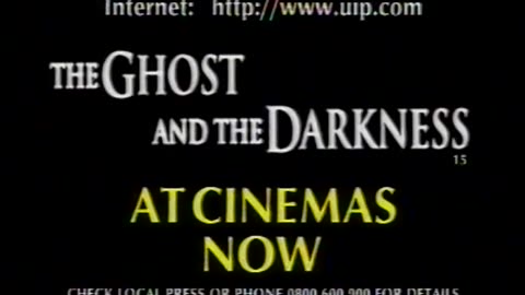 The Ghost And The Darkness (1996) TV Spot