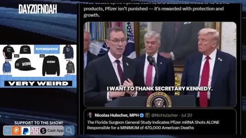 TRUMP SIGNS 70B DEAL WITH PFIZER | WARP SPEED 2.0 COMING | Techno-Art of the Deal | Dayz of Noah