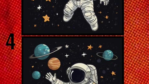 Astronaut 👨‍🚀 | Spot the Difference Challenge