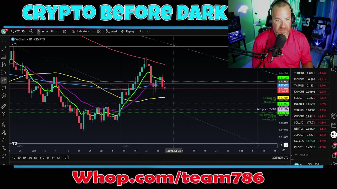CRYPTO REQUEST STREAM! Bitcoin goes flat before FOMC, lets chart em!