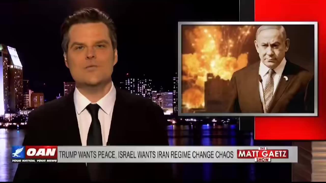 Matt Gaetz Israel doesn’t want peace