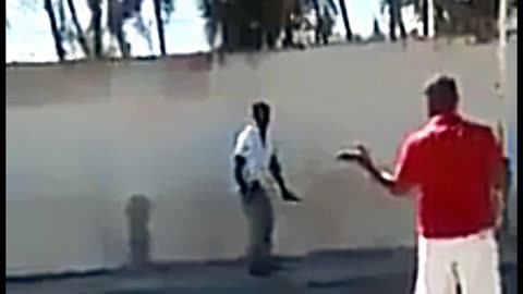 Distance Management in a Real Melee Fight | Long Stick vs. Machete | RVFK Self-protection