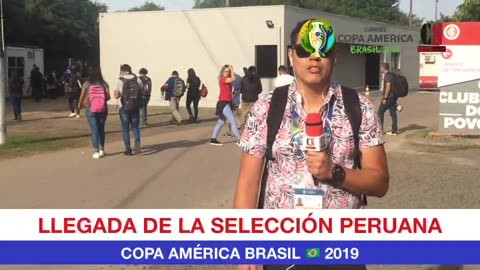 La Blanquiroja llego a Brasil 2019