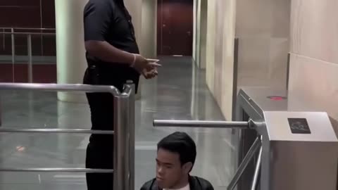 😂😂 Did He Just Sneak Through? | FunFM
