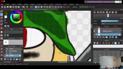 Drawing stream (with facecam)