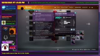 Destiny 2: 8/8/25 Edge of Fate - We hit 400! Let's GO! Now to get them T-5's from Solstice!