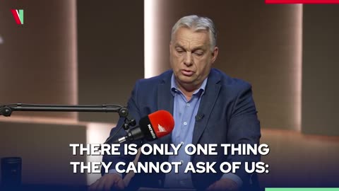 Viktor Orbán ❌ Ukraine may choose war, but they cannot demand we join them