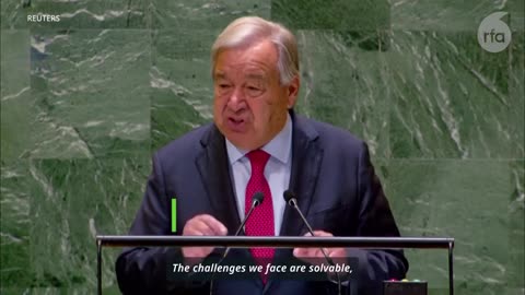 Guterres e Biden fazem discursos contrastantes na Assembleia Geral da ONU - Rádio Ásia Livre (RFA) 2024/09/24