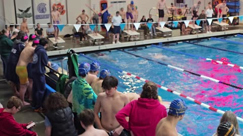 200 yard medley relay swim