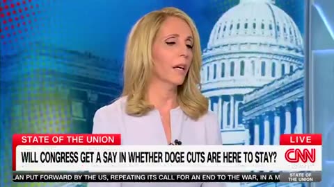 Russ Vought is DEMOLISHING Dana Bash.