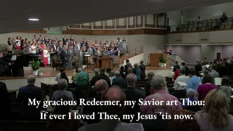 My Jesus, I Love Thee • Congregational