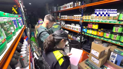 Inspección en grow shops para verificar la legalidad de productos con CBD