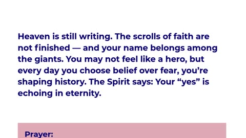 Faith That Makes History