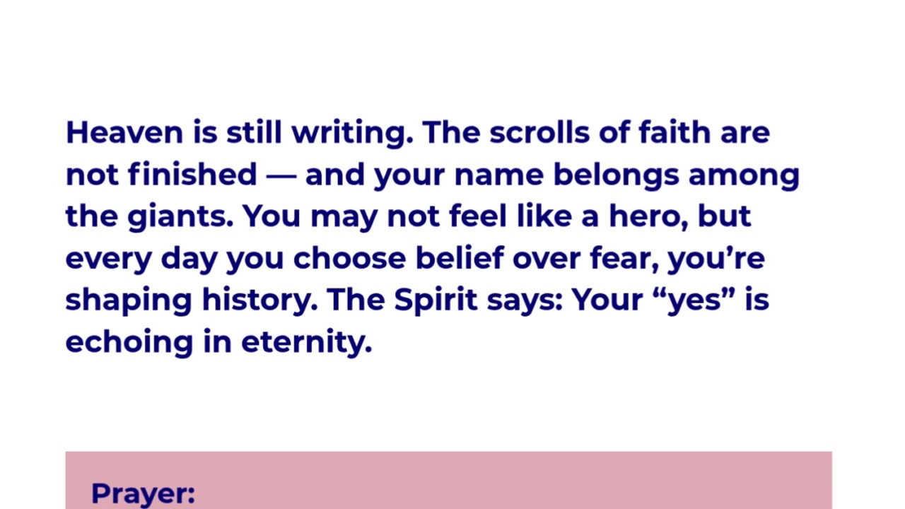 Faith That Makes History