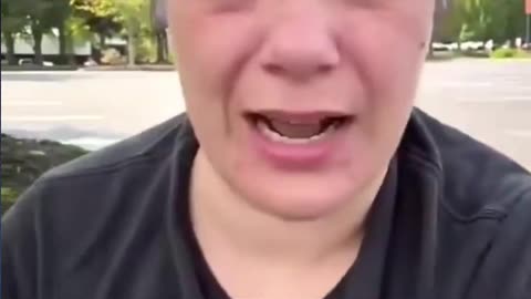 Antifa militant cries because her organization has now been declared a t*rrorist organization