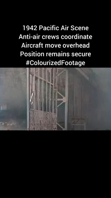 1942 Pacific Air Scene