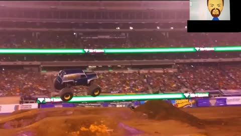 Monster Jam Grave Digger The Legend Compilation (REACTION)