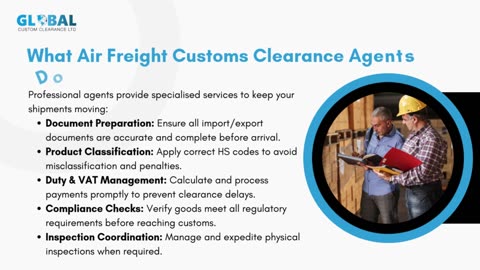 How Air Freight Customs Clearance Agents Help You Avoid Delays and Save Money