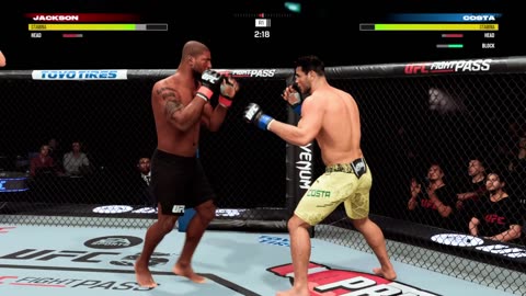 EA Sports UFC - Rampage Jackson VS Paulo Costa