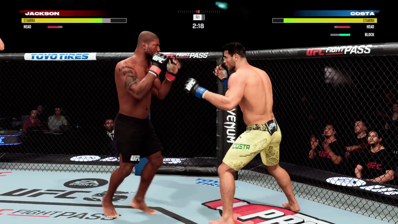 EA Sports UFC - Rampage Jackson VS Paulo Costa