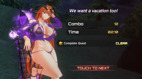 Maika Purple Wet Summer / Intro, Outro, Dialog, Ultimate Attack / Action Taimanin