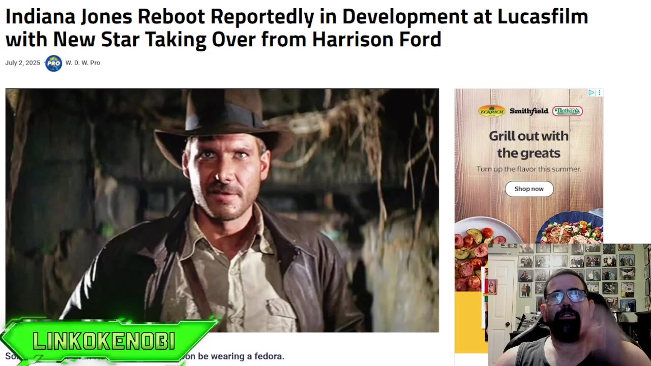 Indiana Jones Reportedly Being Rebooted By Lucasfilm