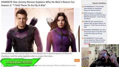 Jeremy Renner Not Returning For Hawkeye Season 2