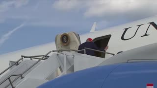 TRUMP RETURNS TO WHITEHOUSE PART 1