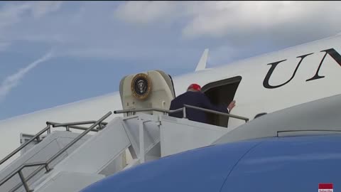 TRUMP RETURNS TO WHITEHOUSE PART 1