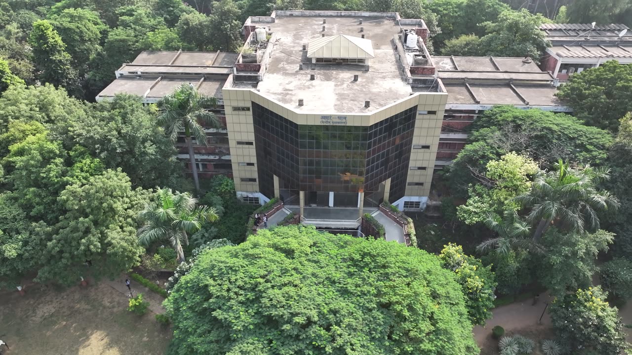 Akshar–Dham, the Central Library Block in ITM University