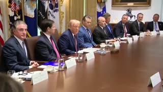 Trump says he wants death penalty for DC murderers during Cabinet meeting