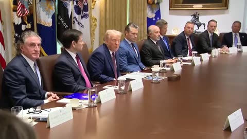 Trump says he wants death penalty for DC murderers during Cabinet meeting