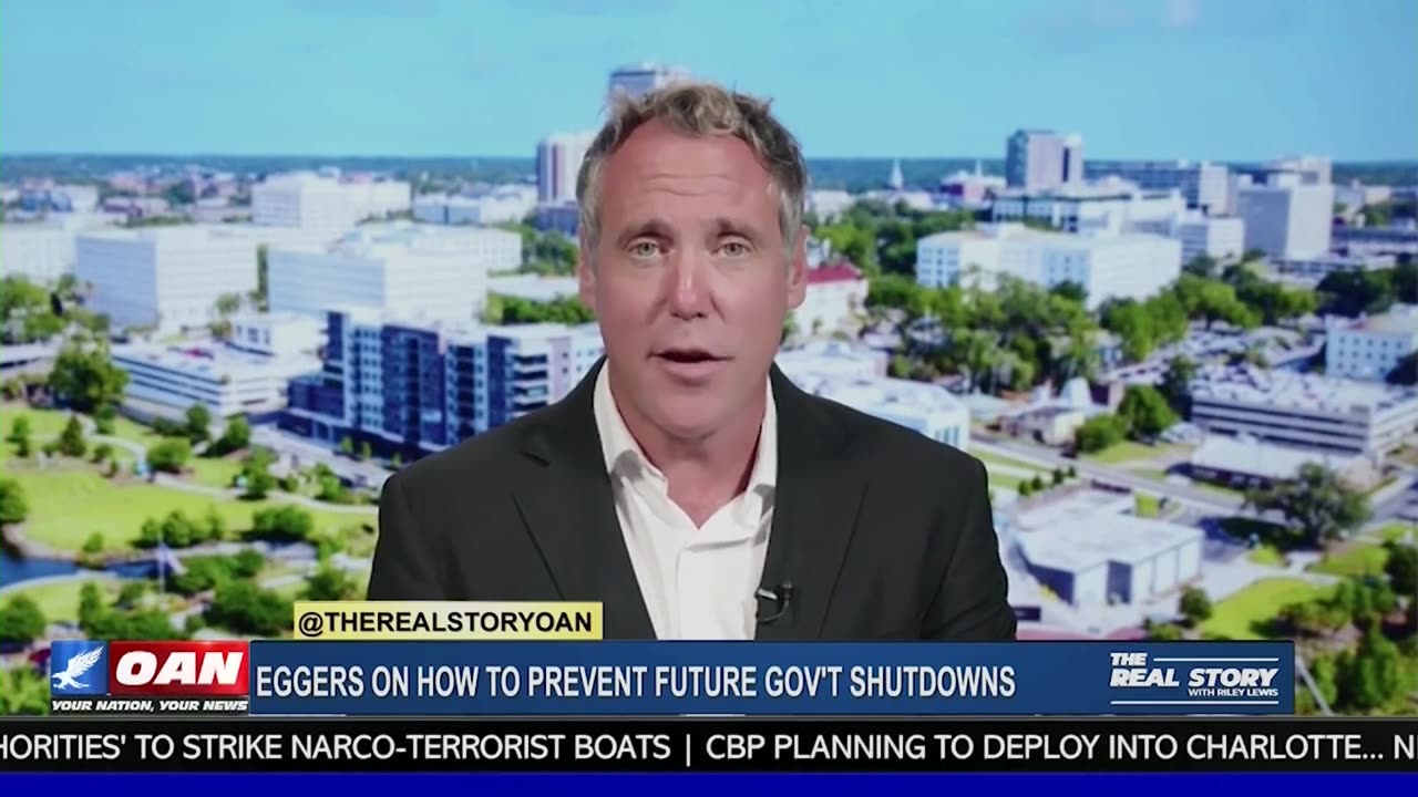 ERIC EGGERS: The Swamp Shutdown Exposed on OAN with Riley Lewis