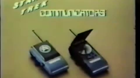 Star Trek Communicators with Push to Talk Function Mego TV Commercial from 1976