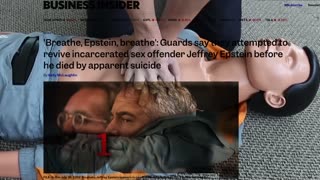 Epstein is Alive, Here is the Proof...