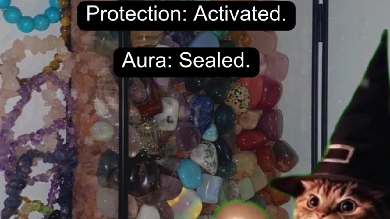 Spellcasting my crystal jewellery collection be like… #crystalcommunity #crystaladdict