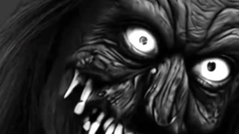 Have ever encountered being like this #scary #horror #ghost