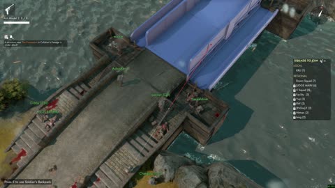 Being Medic On A Deadlands Bridge Waiting For The Plan To Come Together (Foxhole)