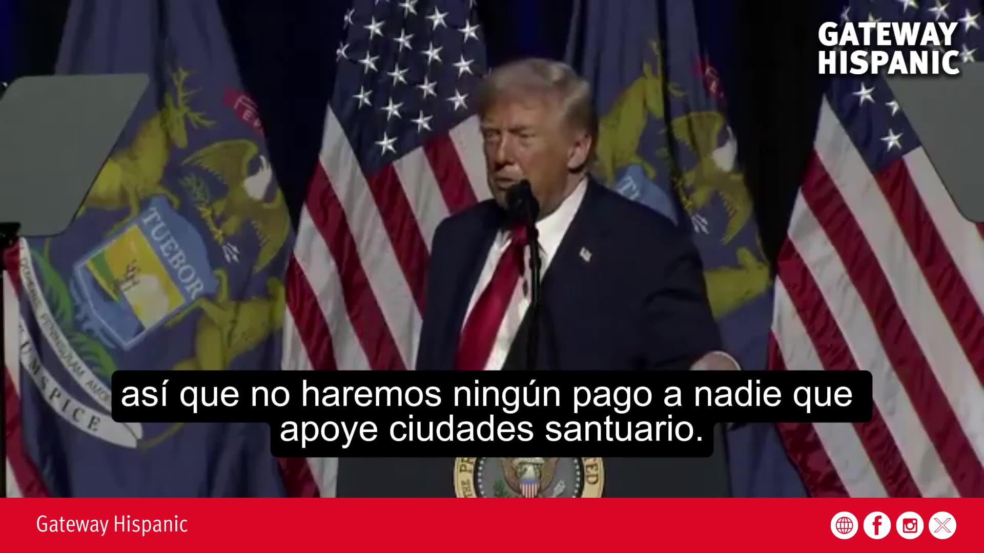 Trump announces cuts to sanctuary cities and toughens his immigration policy (VIDEO)