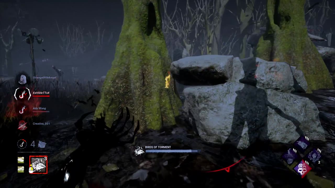 HEARTist plays - Swamp map, interesting game, last one escaped | Dead by Daylight | dbd | the Artist