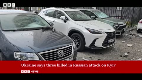 Ukraine says three killed in Russian attack