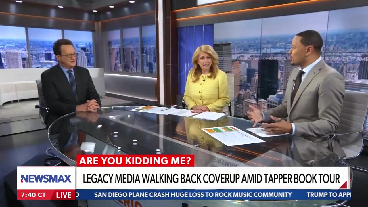 'Unseemly': Newsmax attacks Jake Tapper for 'shilling his book' on CNN