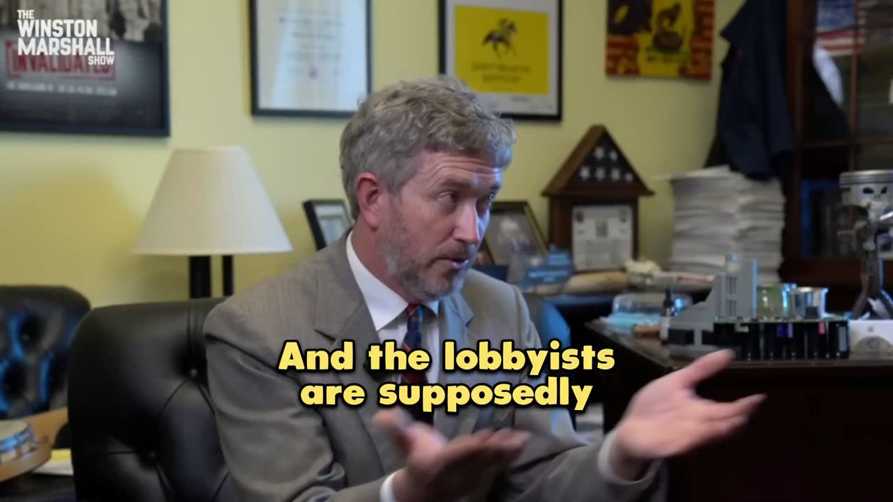 ⚡ Thomas Massie just exposed a tactic lobbyists use to control Congress.