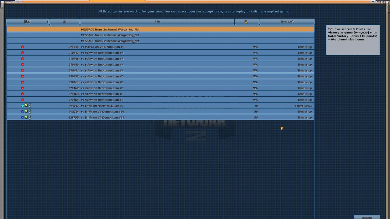 Massive Assault Network 2: map Altaliman, playing on Linux (Lutris, Wine, Conty) agains AI: victory