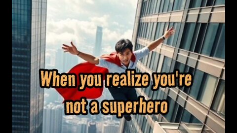 I'm no super hero...