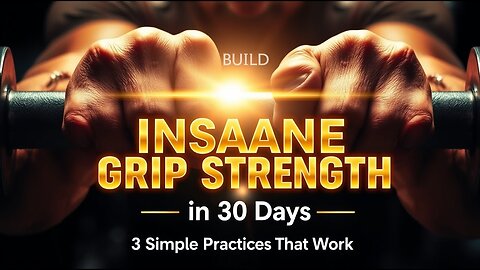 "Weak Grip? Do THIS for Insane Strength in 30 Days! 💪