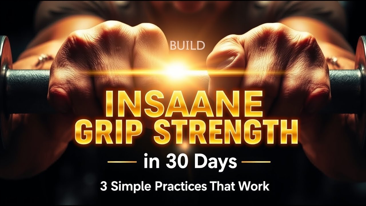"Weak Grip? Do THIS for Insane Strength in 30 Days! 💪
