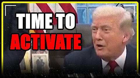 Trump just GAVE the ORDER.