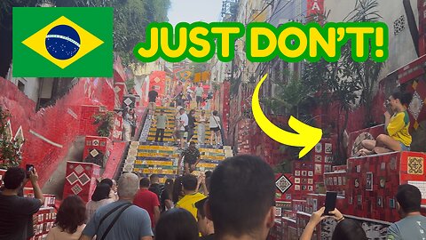 ❌ 5 things you must NOT do when you visit RIO DE JANEIRO Brazil 🇧🇷
