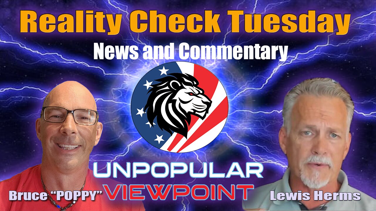 Reality Check Tuesday NEW TIME 1:30 est